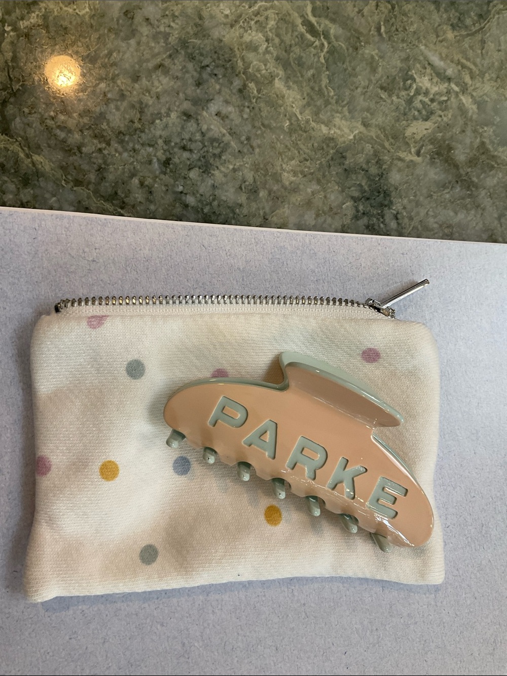 PARKE Hair Claw Clip in Cupcake